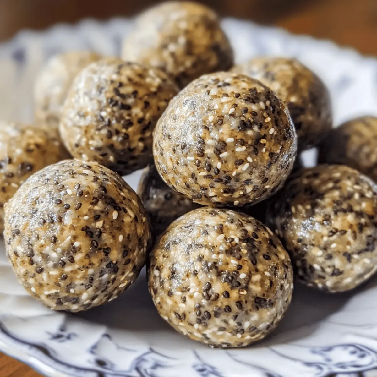 Chia Seed Protein Balls