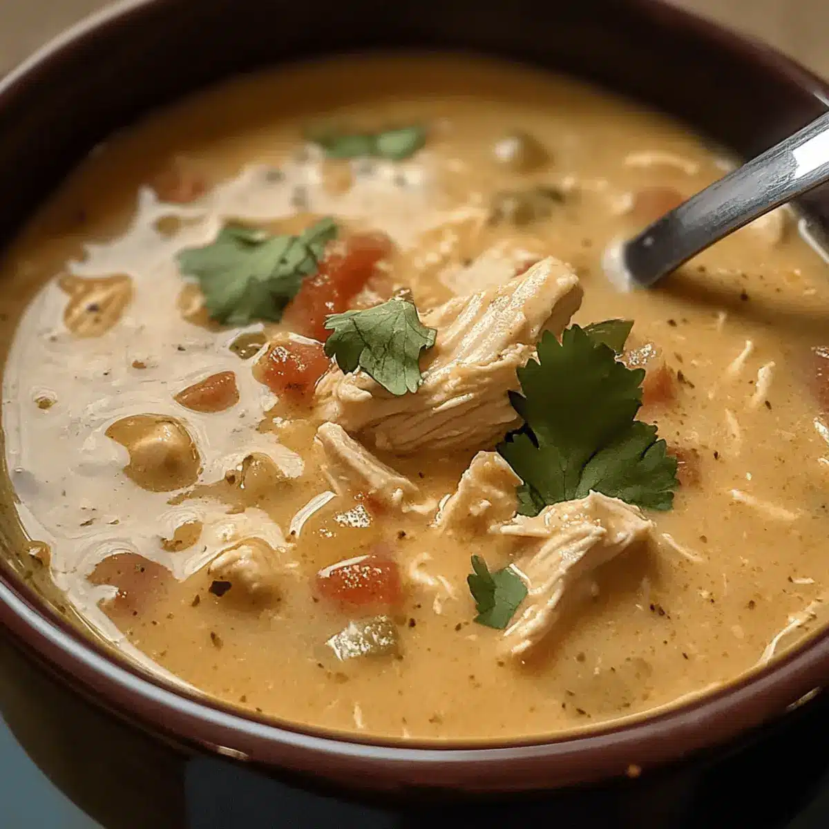 Crockpot Keto Chicken Enchilada Soup – Easy Comfort Food Recipe!