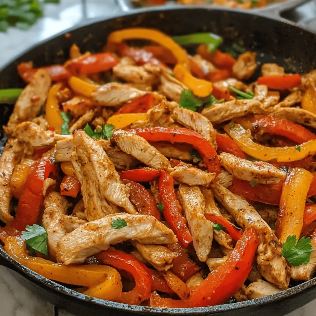 Easy Chicken Fajitas