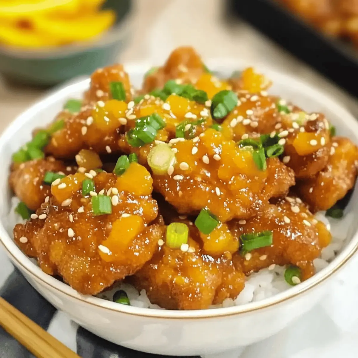 Gluten Free Orange Chicken