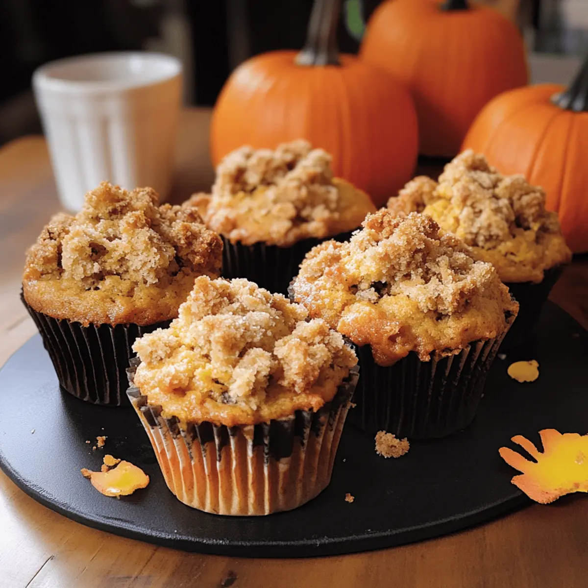 Pumpkin Streusel Muffins: Trick Or Treat Recipe