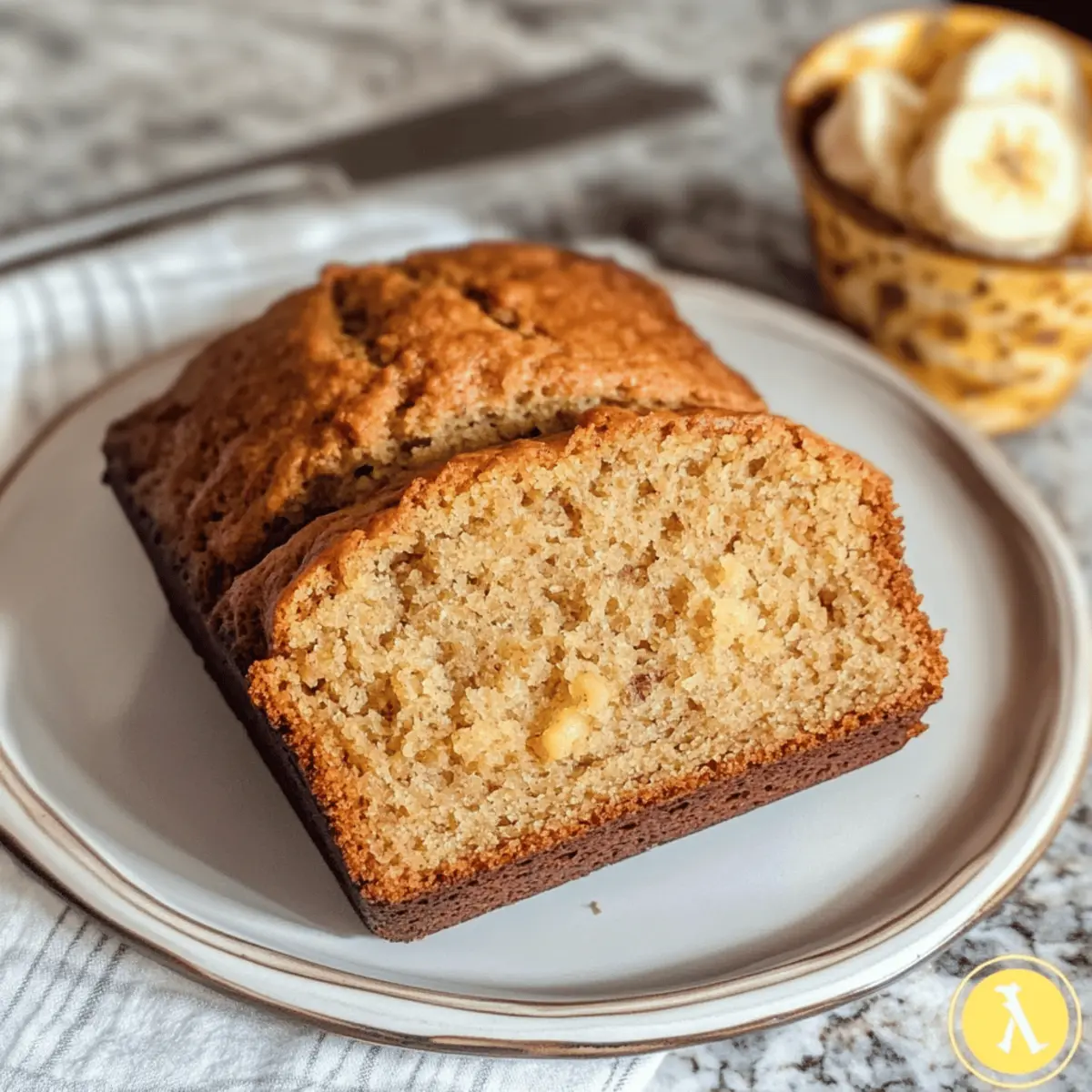 Banana Bread Recipe without Baking Soda