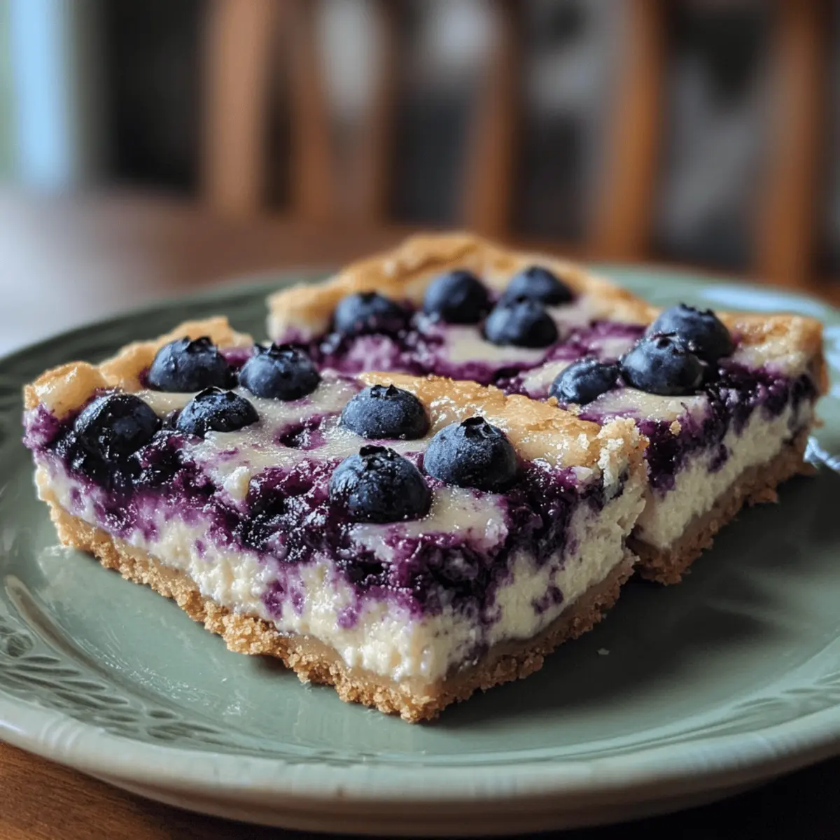 Blueberry Cheesecake Bars
