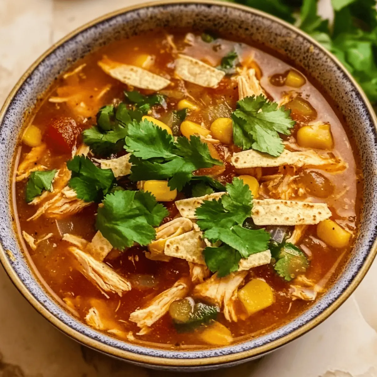 Chicken Tortilla Soup Recipe
