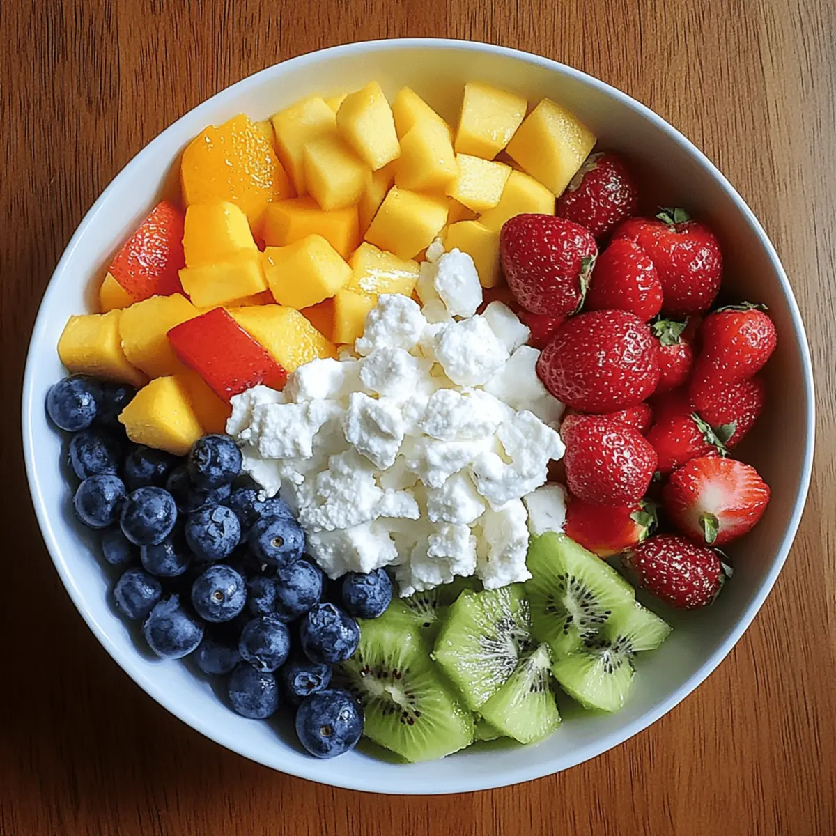 Cottage Cheese Fruit Bowl