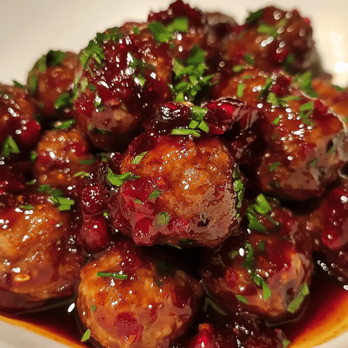 Cranberry Meatballs