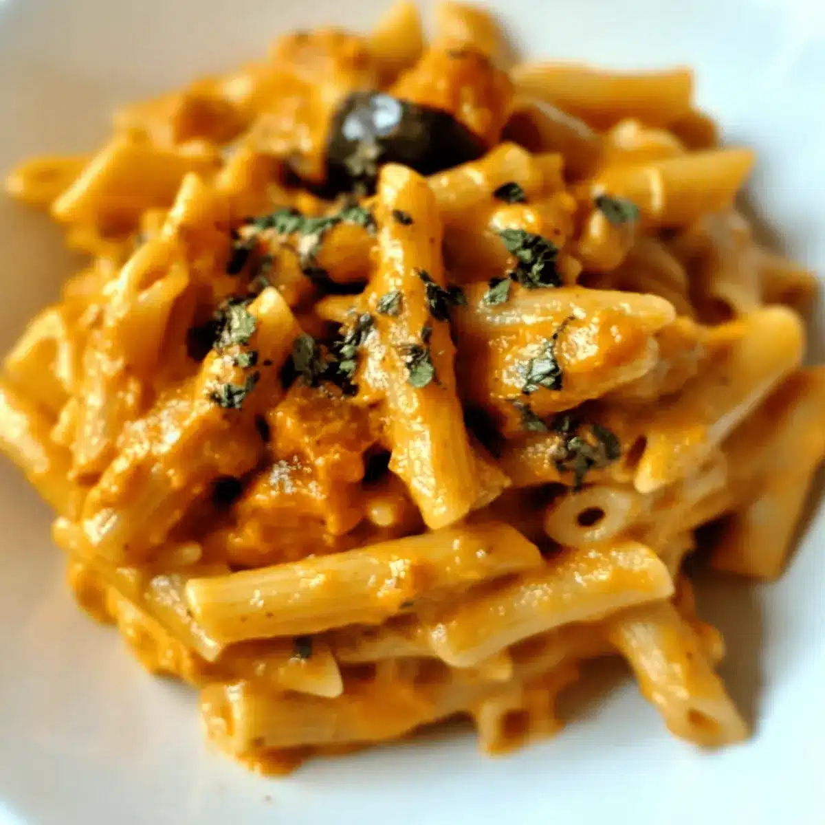 Creamy Vegan Pumpkin Pasta