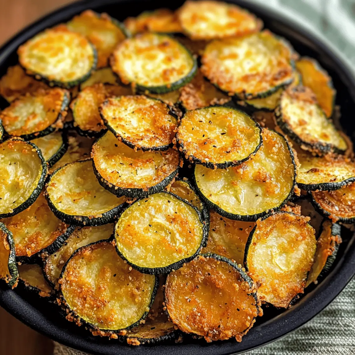 Crispy Air Fryer Zucchini Chips