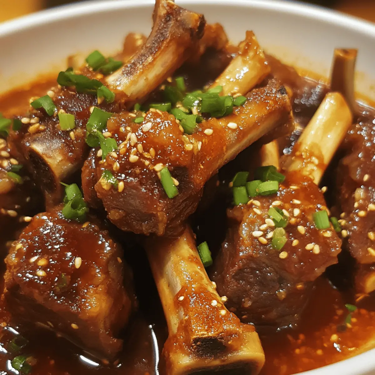 Korean Spiced Lamb Shanks