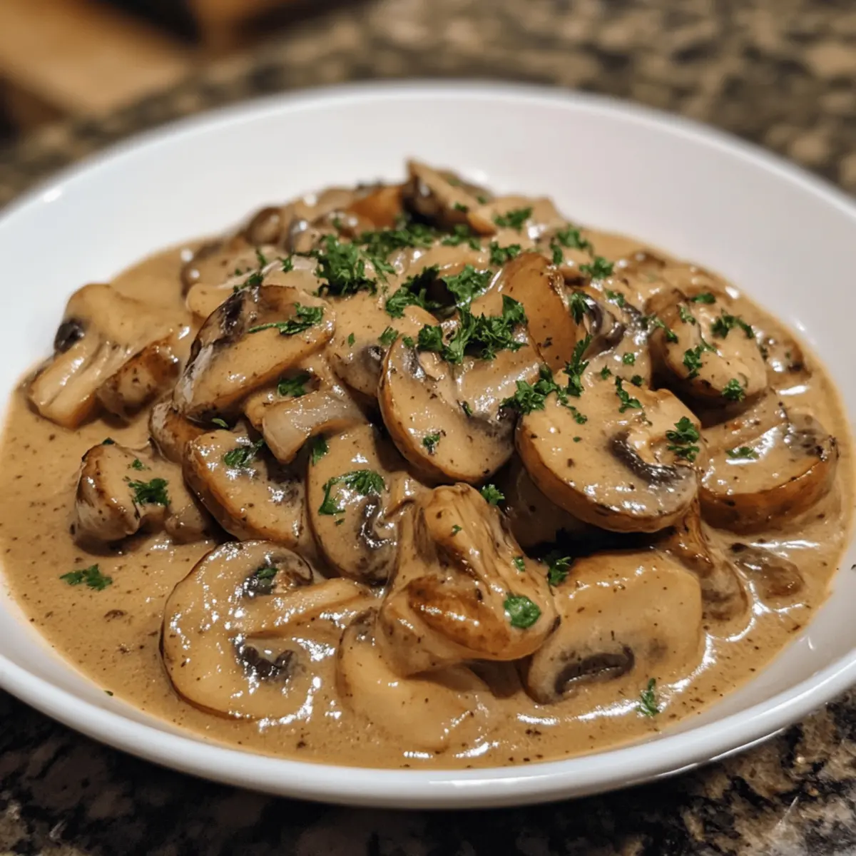Mushroom Stroganoff