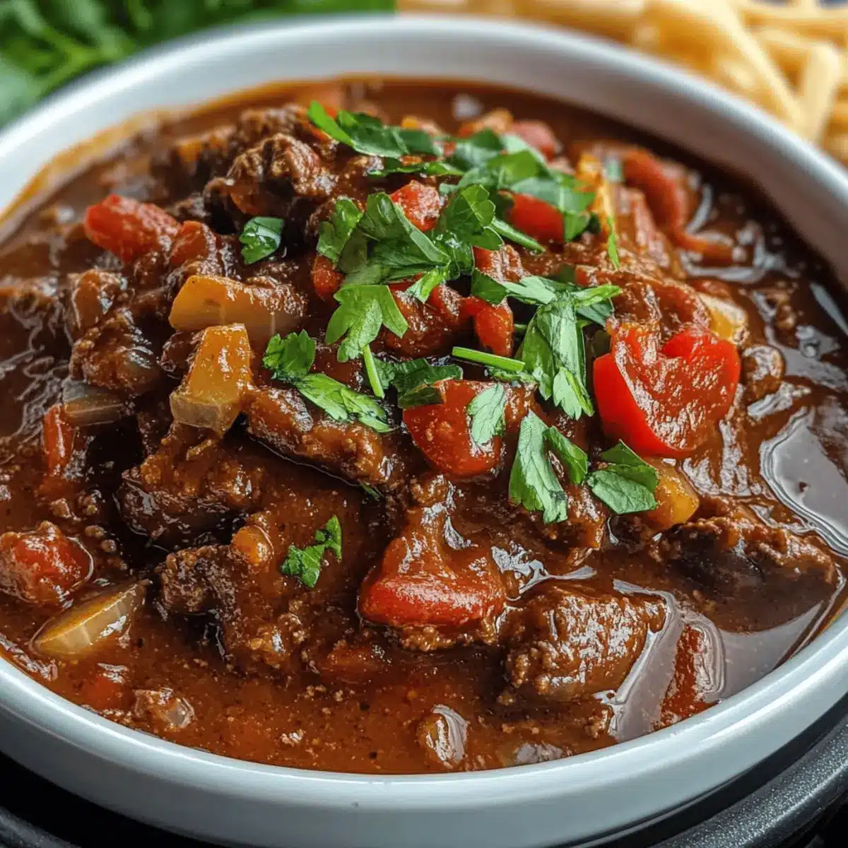 Slow Cooker Chile Colorado