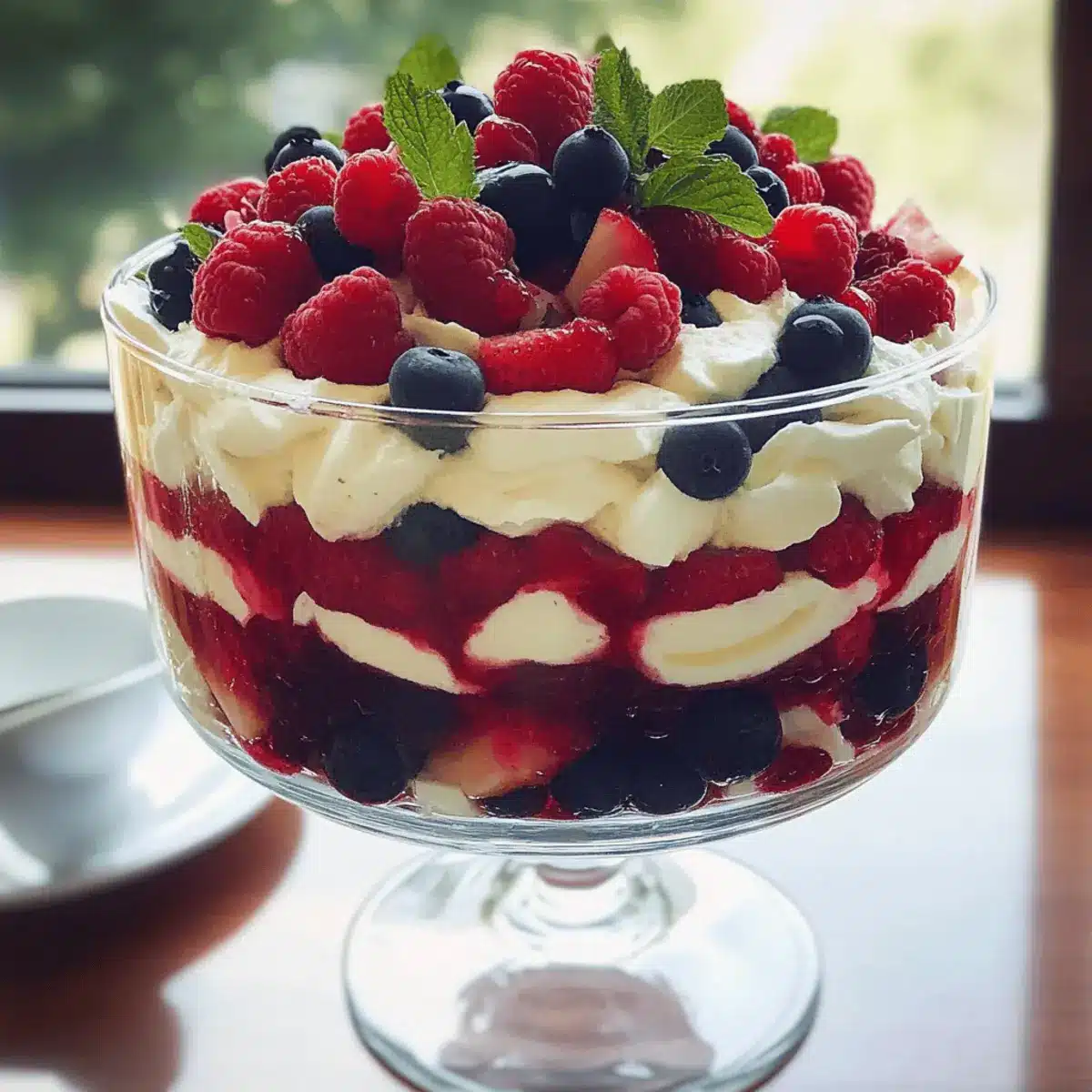 Summer Berry Trifle