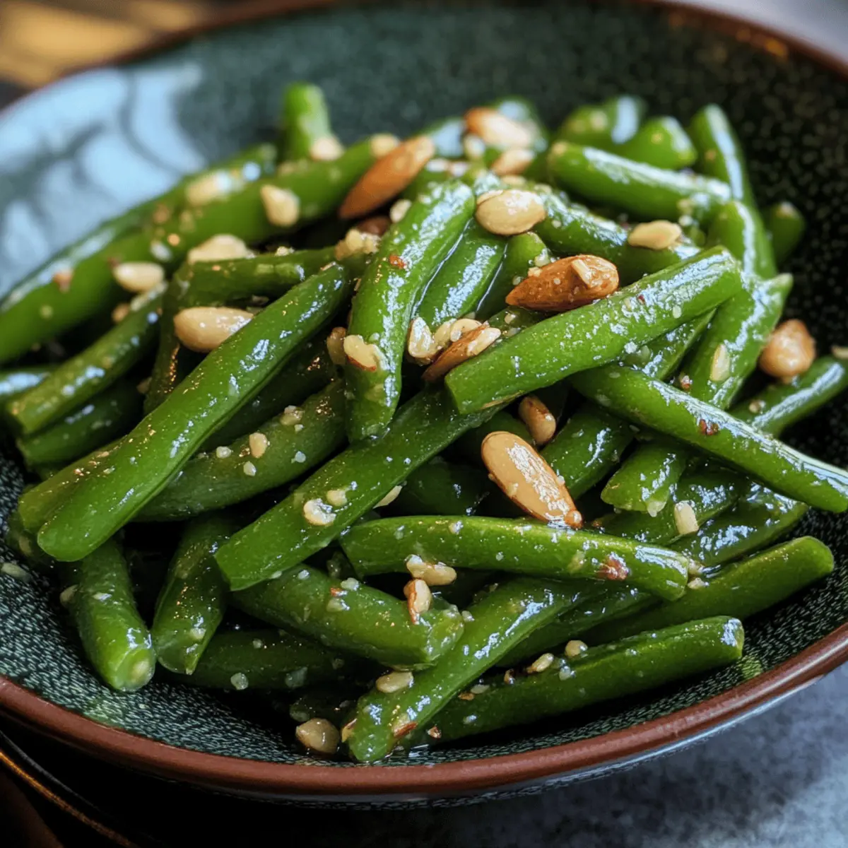 Green Bean Almondine