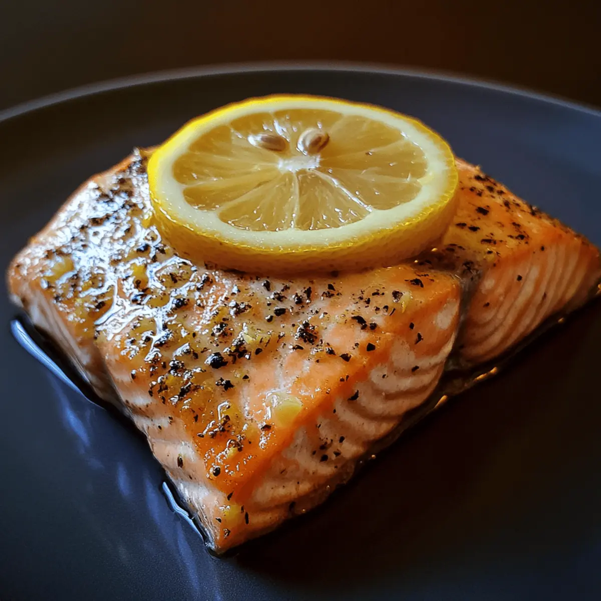 Baked Salmon with Lemon
