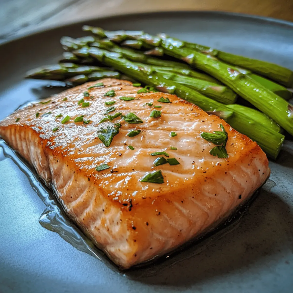 Salmon with Asparagus