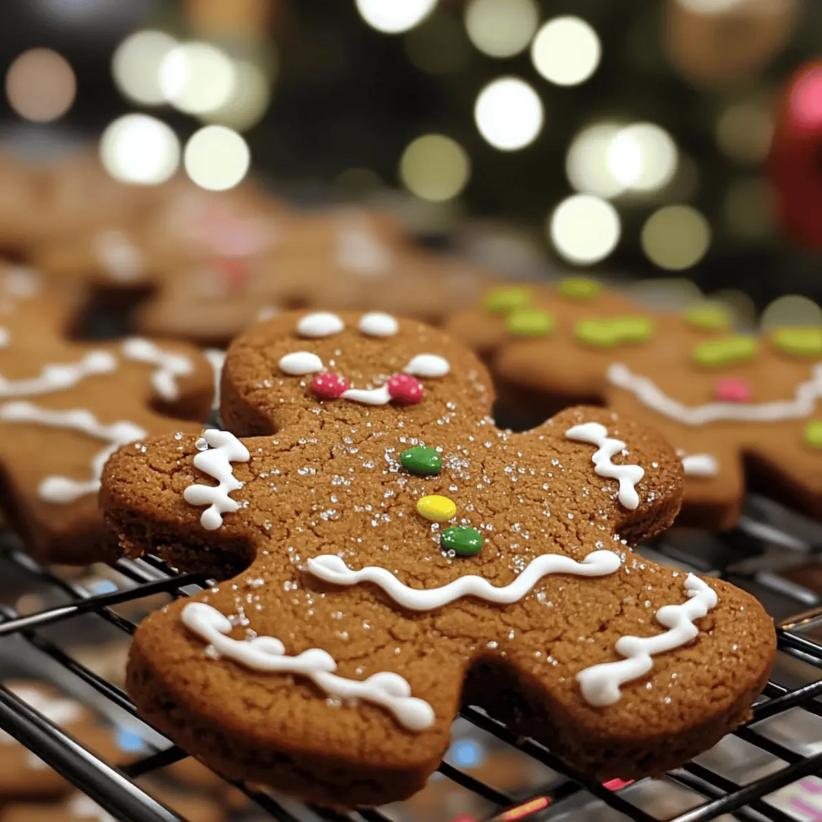 Vegan Gingerbread Cookies