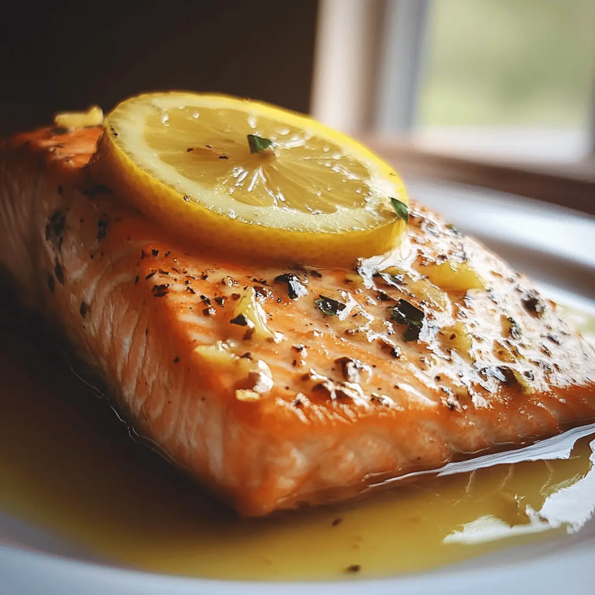 Baked Salmon with Lemon