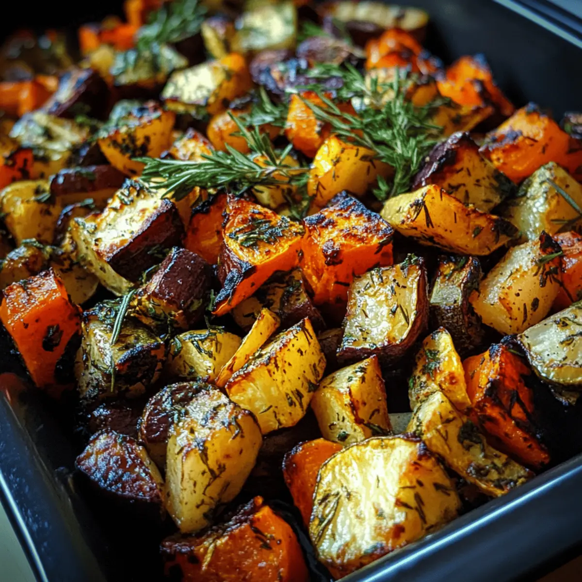 Roasted Vegetables with Herbs