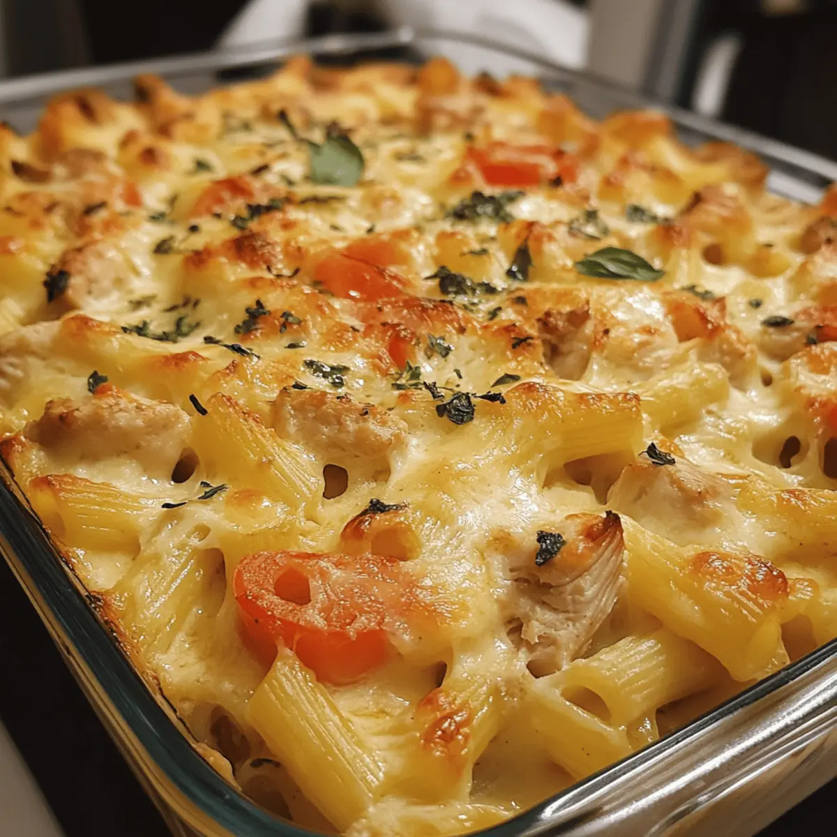 Creamy Chicken Pasta Bake