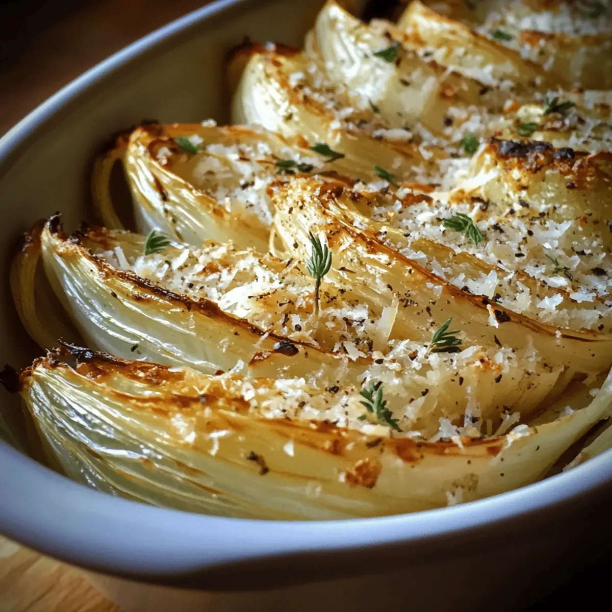 Baked Fennel with Parmesan