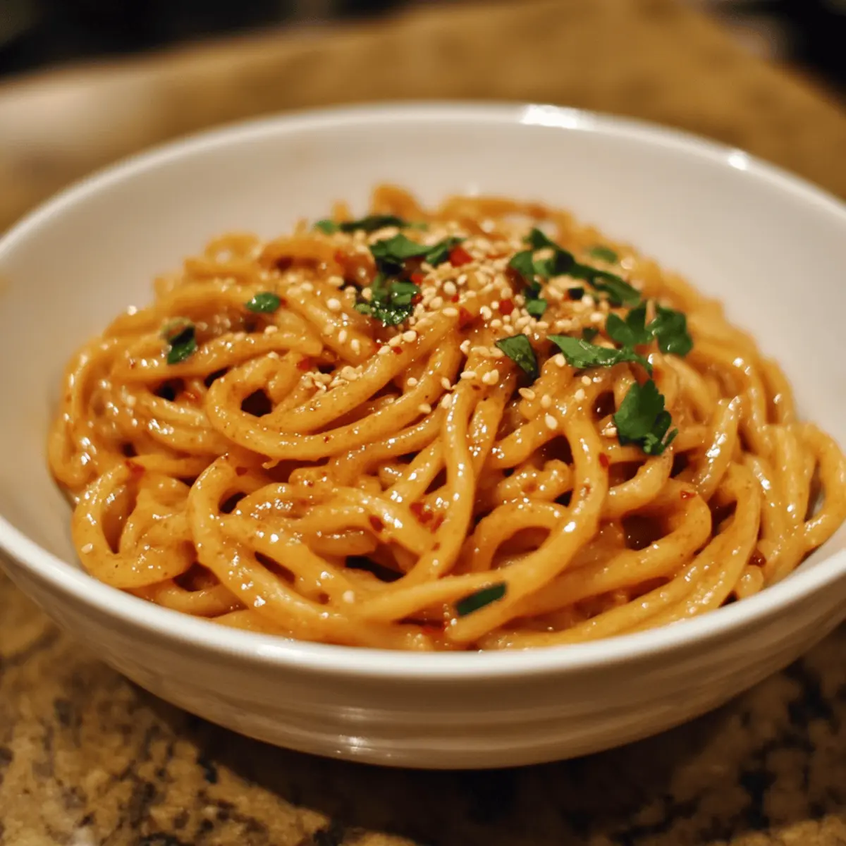 Spicy Peanut Noodles