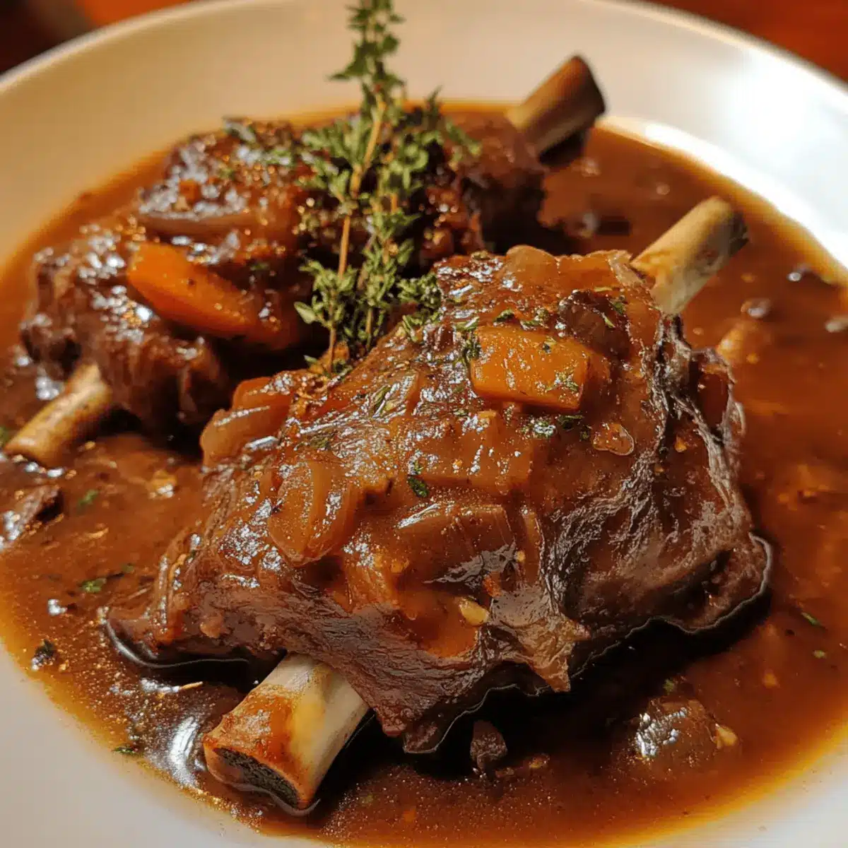 Braised Lamb Shanks