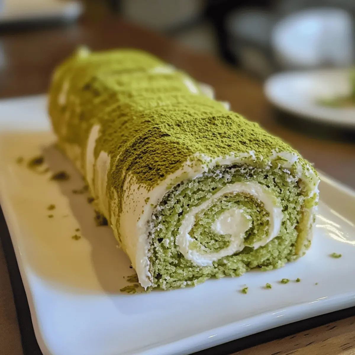 Matcha Swiss Roll