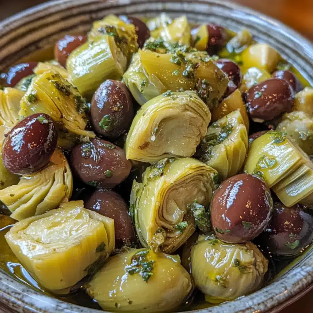 Easy Marinated Artichoke Hearts and Olives Recipe Bursting with Flavor